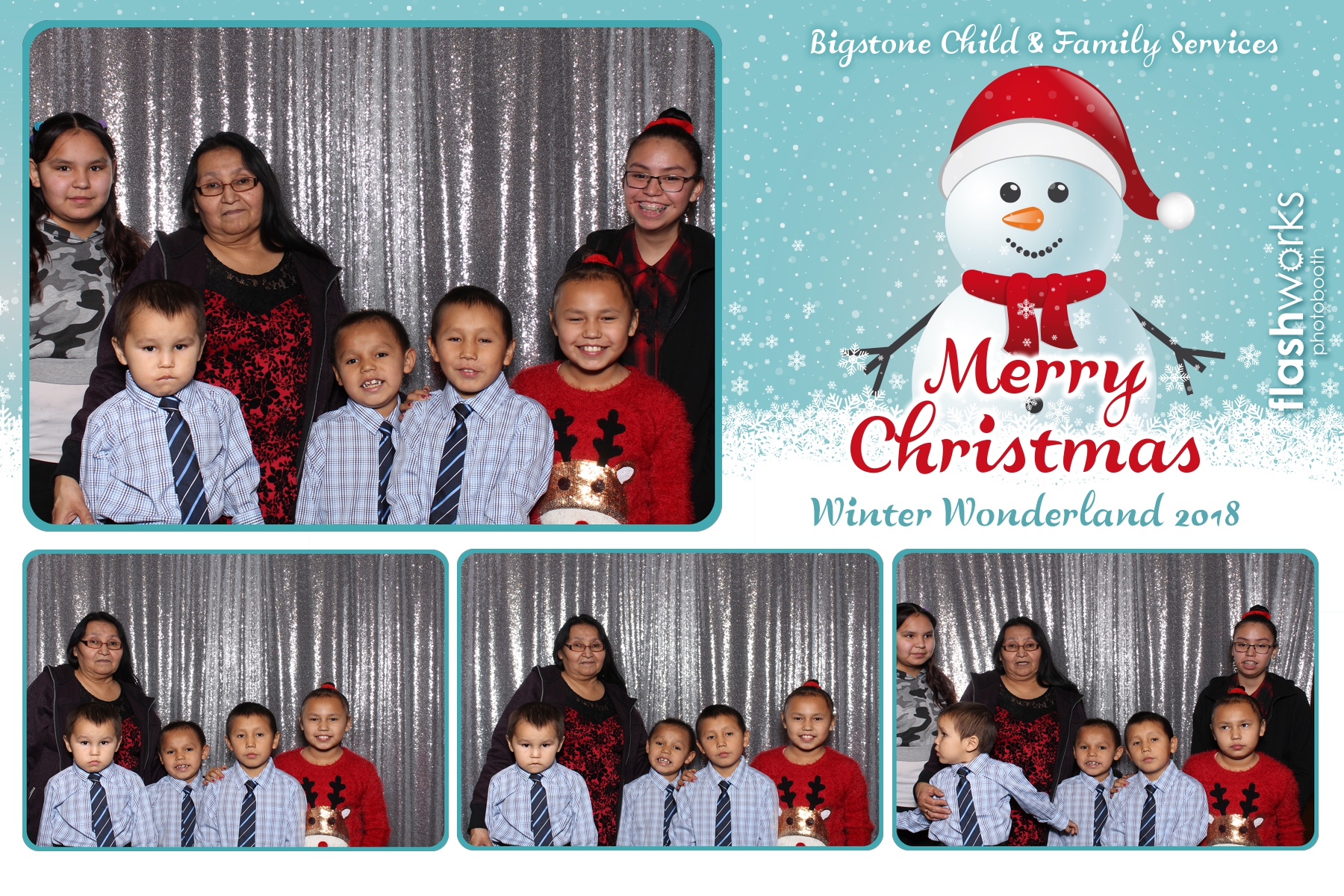 Bigstone Child & Family Services Winter Wonderland 2018 | View more photos from the event at gallery.flashworksphotobooth.com/u/FlashworksPhotoboothInc/Bigstone-Child-Family-Services-Winter-Wonderland-2018
